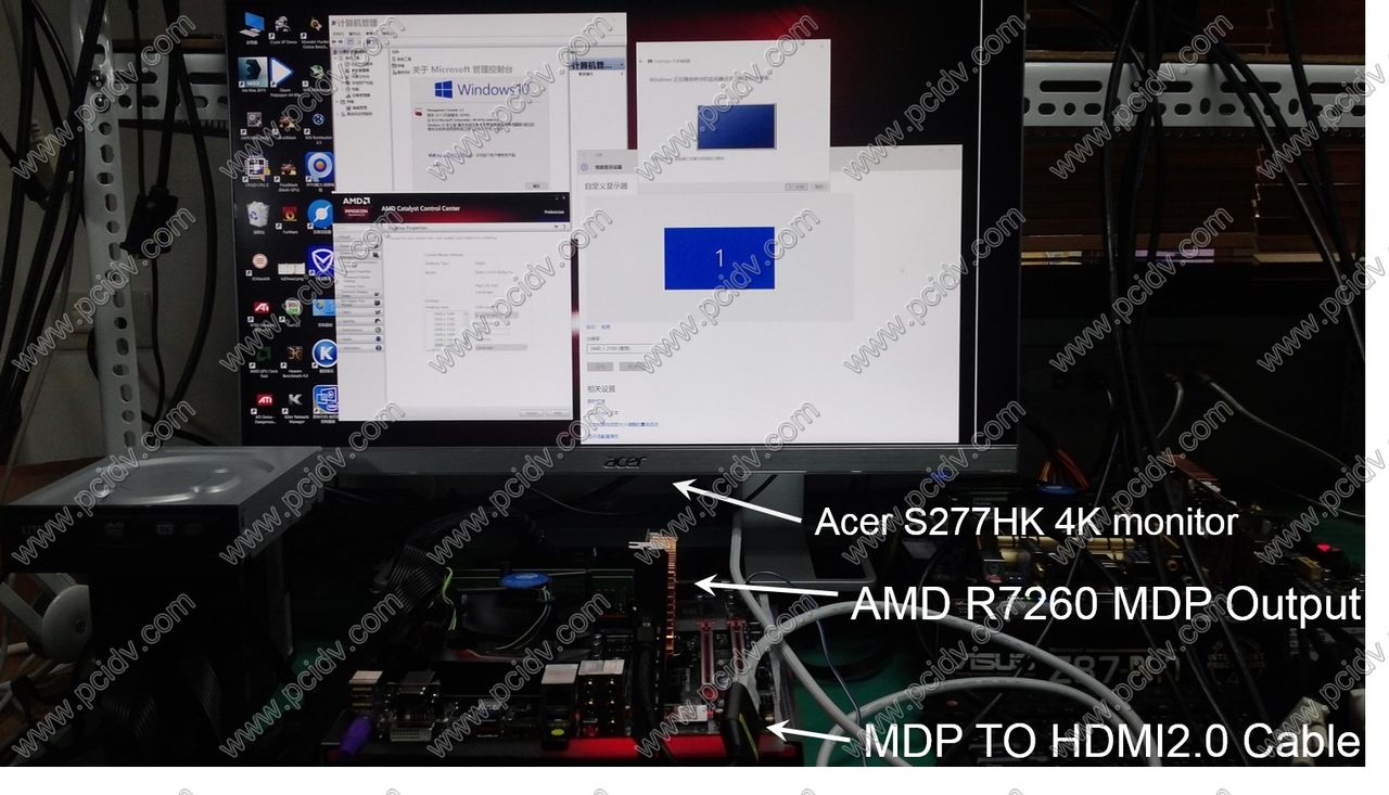 pcidv.com/mini dpתhdmi2.0 4k @60hz S277HK ͼ